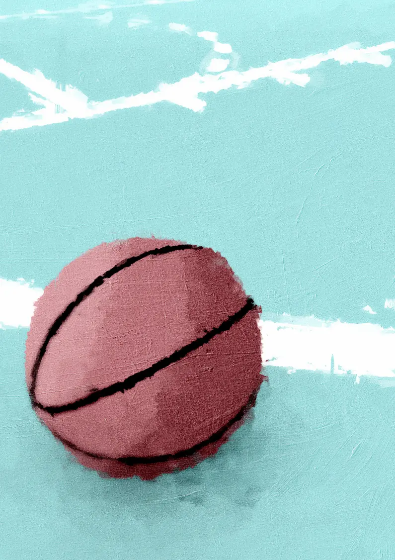 Painting Basketball Court